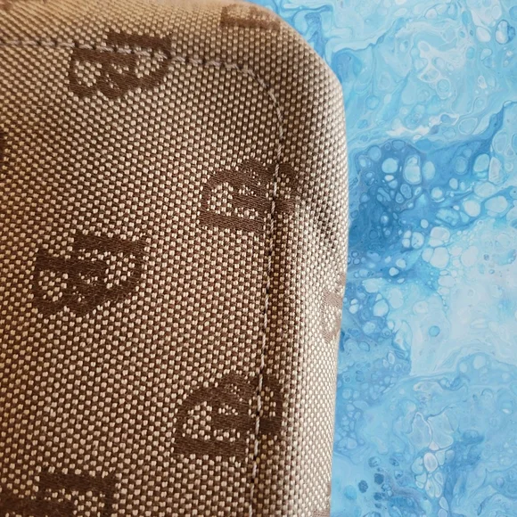 Dooney & Bourke Signature Tulip Tassel Monogram Tote. EUC - Picture 11 of 17